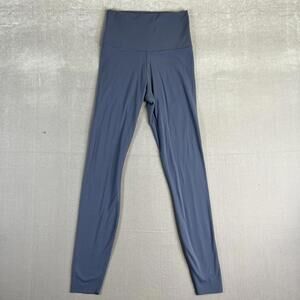 Nike Yoga Luxe Leggings 7/8 Womens XS Blue Dri Fit Training Run Gym CJ3663-491